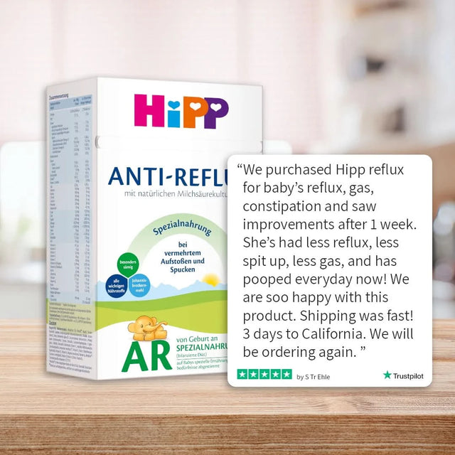 HiPP Anti-Reflux – Specialty Formula 0-12 months, German Version (600g)