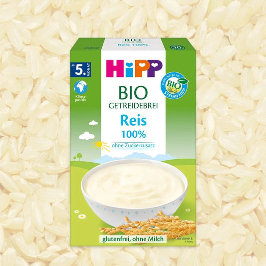 HiPP 100% Rice – Organic Cereal Porridge 5+ months (200g)