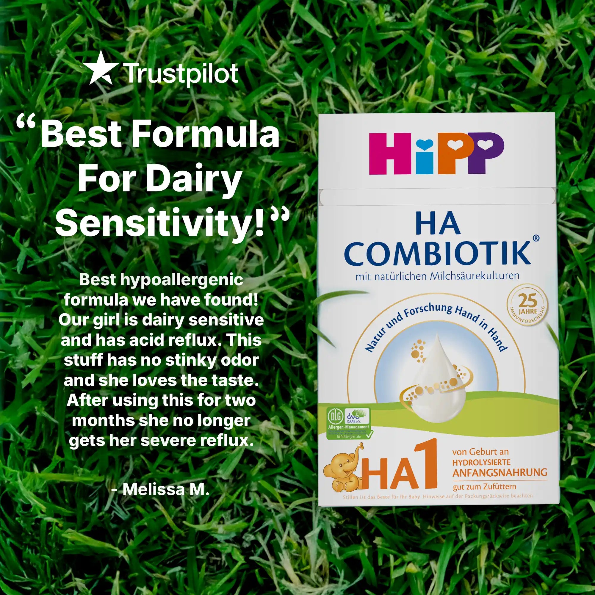 HiPP HA Combiotik Stage 1 – Hypoallergenic Formula 0-6 months, German Version (600g)