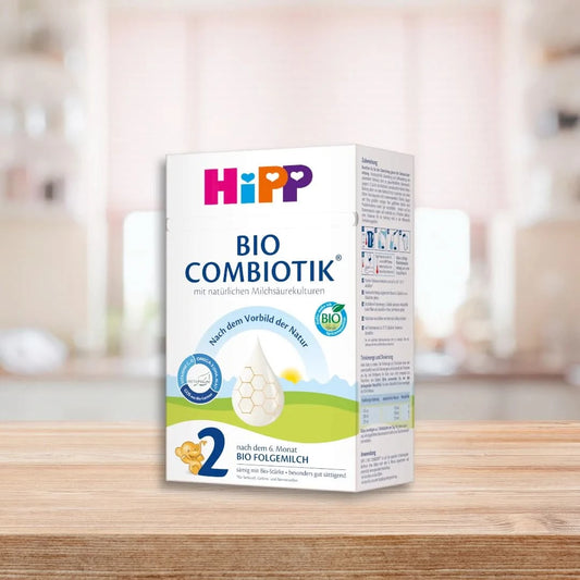 HiPP Combiotik Stage 2 – Organic Cow Milk Formula 6+ months, German Version (600g)