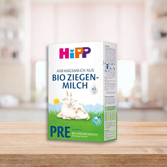 HiPP Goat PRE – Organic Goat Milk Formula 0-6 months, German Version (400g)