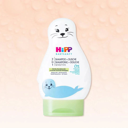 HiPP Hair & Body Wash – For Sensitive Baby Skin (200ml)