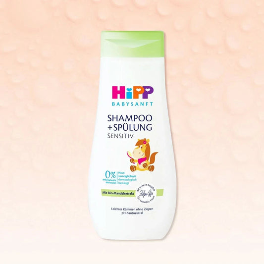HiPP Shampoo & Conditioner – For Sensitive Baby Skin (200ml)