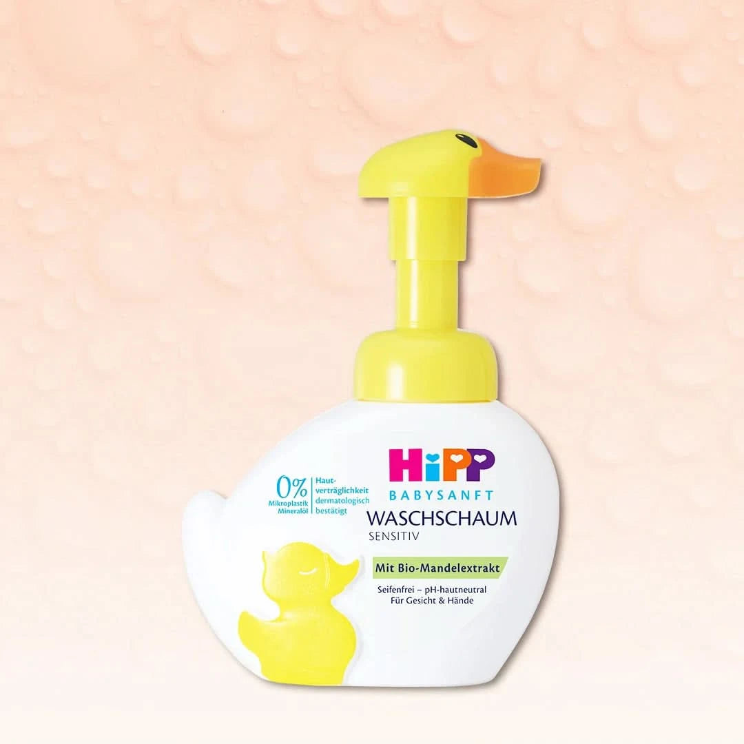 HiPP Foaming Face & Hands Wash – For Sensitive Baby Skin (250ml)
