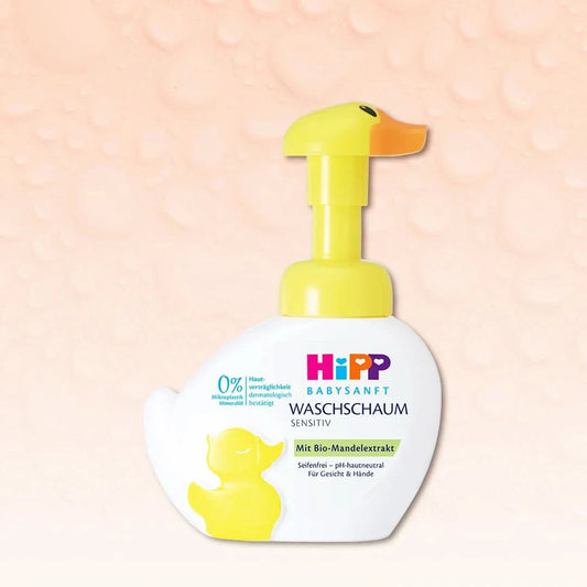 HiPP Foaming Face & Hands Wash – For Sensitive Baby Skin (250ml)