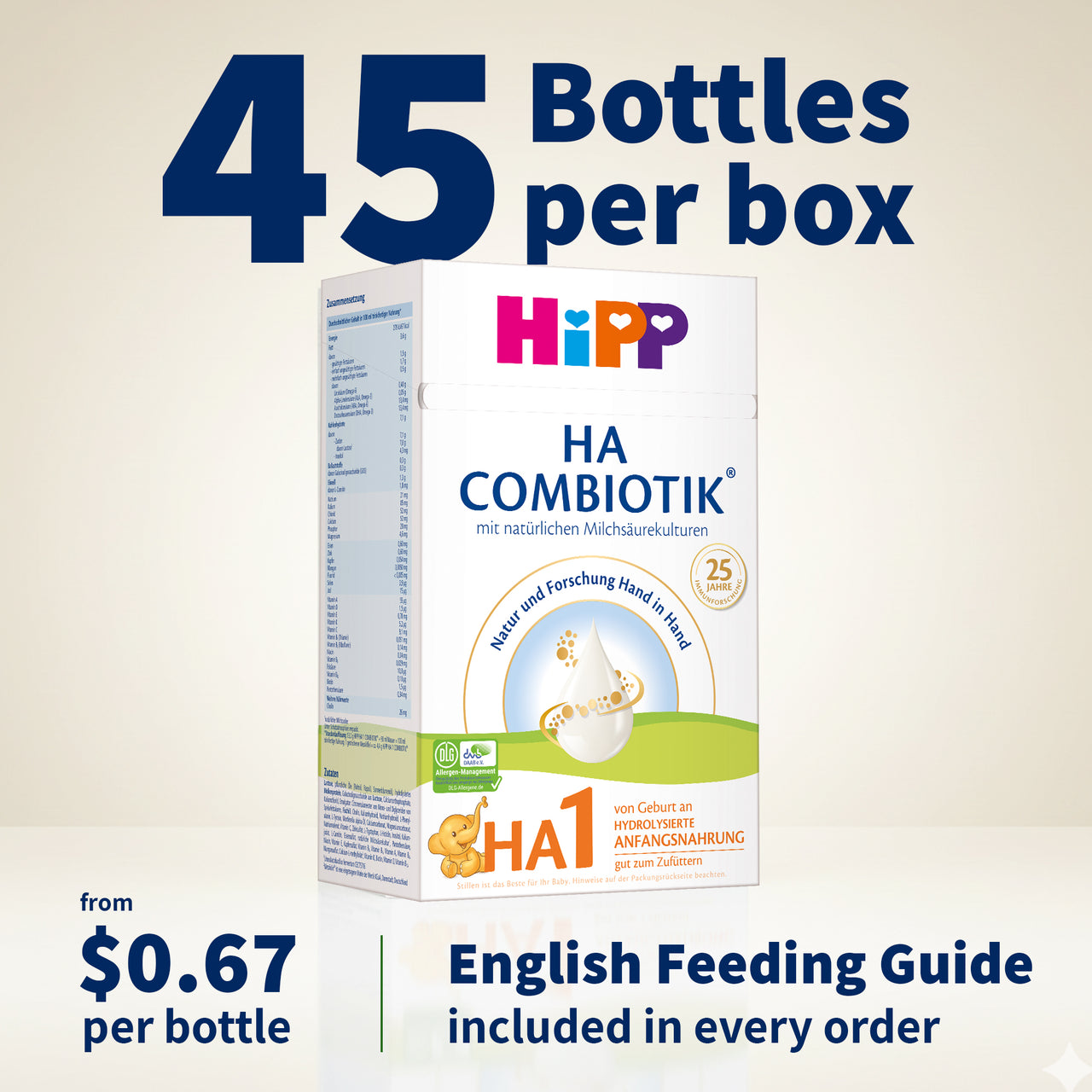 HiPP Goat Stage 2 – Organic Goat Milk Formula 6-12 months, German Version (400g)