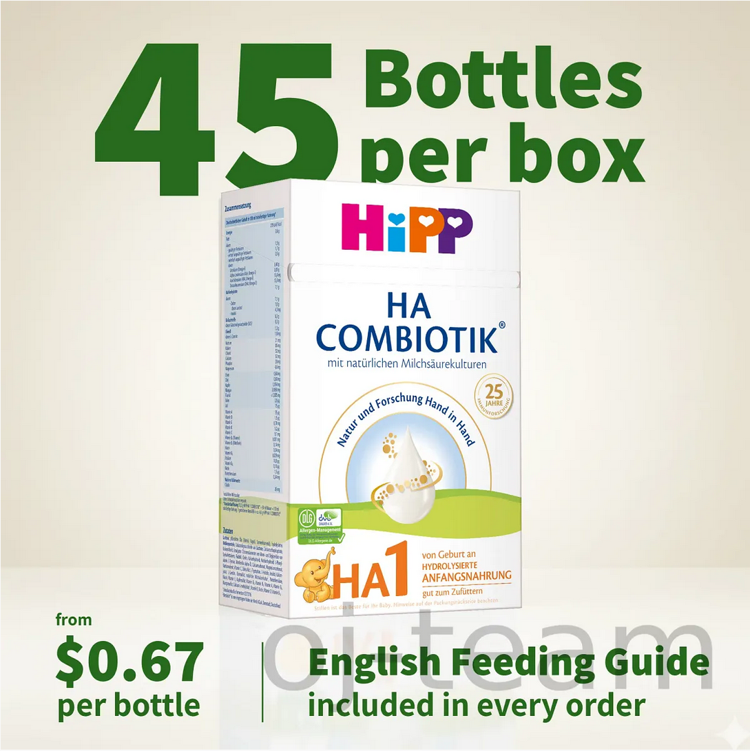 HiPP Combiotik 1+ year – Organic Cow Milk Formula 1+ year, German Version (600g)