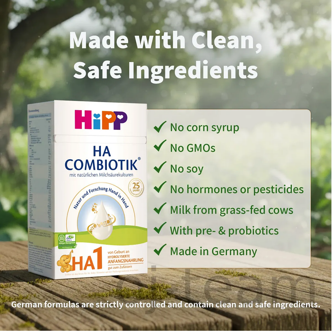 HiPP Combiotik 1+ year – Organic Cow Milk Formula 1+ year, German Version (600g)