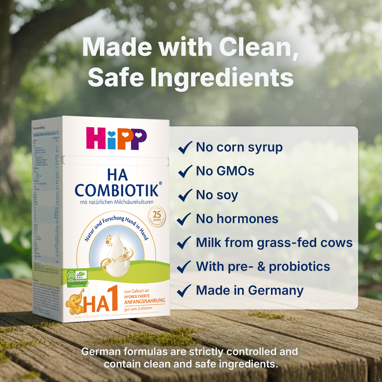 HiPP Goat Stage 2 – Organic Goat Milk Formula 6-12 months, German Version (400g)