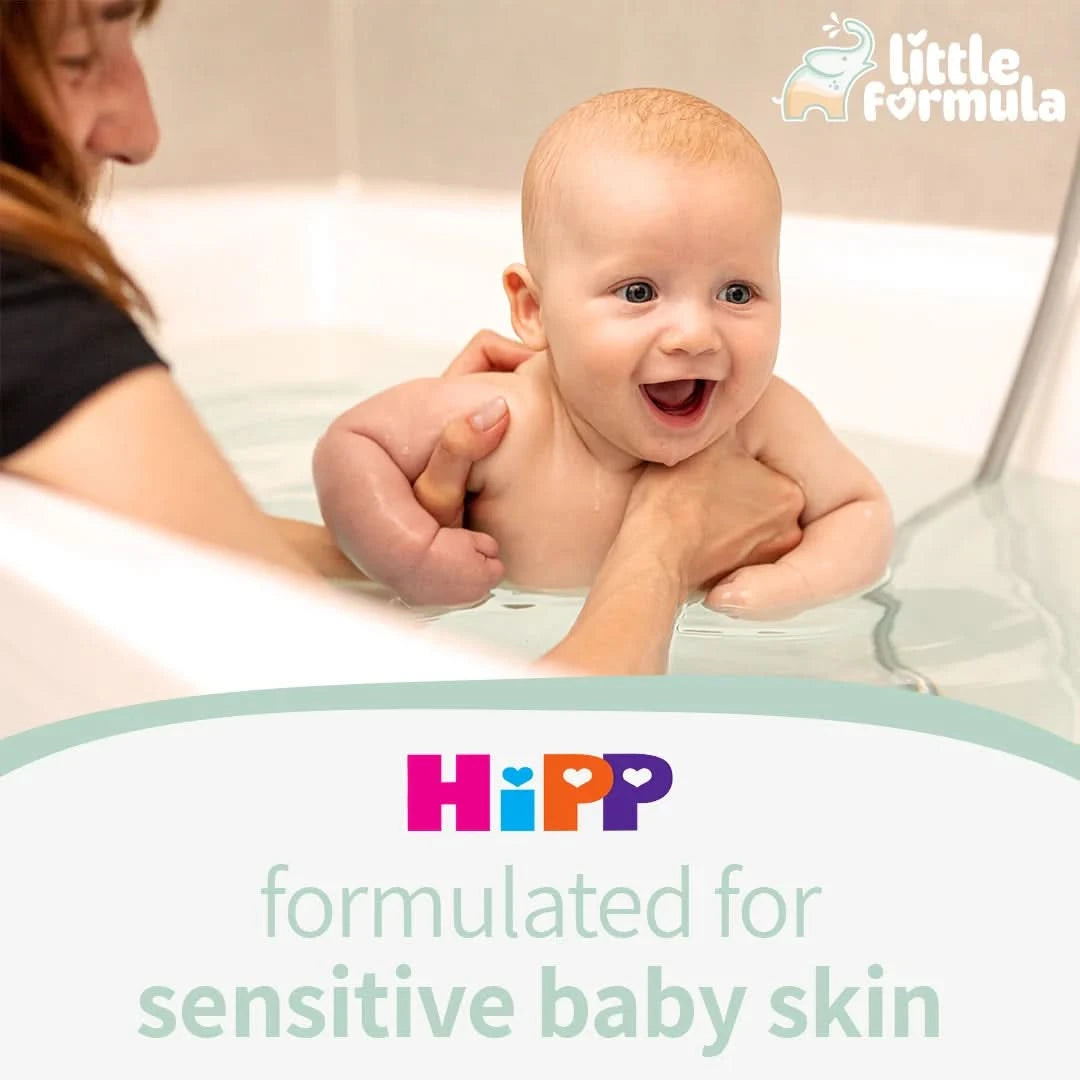 HiPP Body & Hair Wash Value Family Pack – For Sensitive Baby Skin (400ml)
